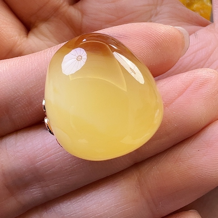 蜜蜡颈饰未镶嵌蜜蜡