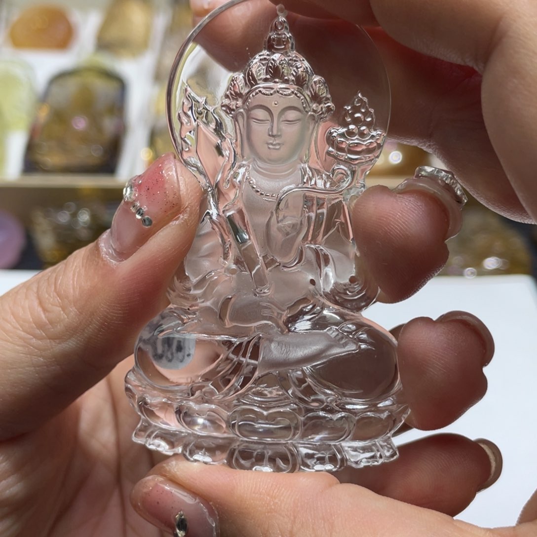 水晶颈饰未镶嵌定制