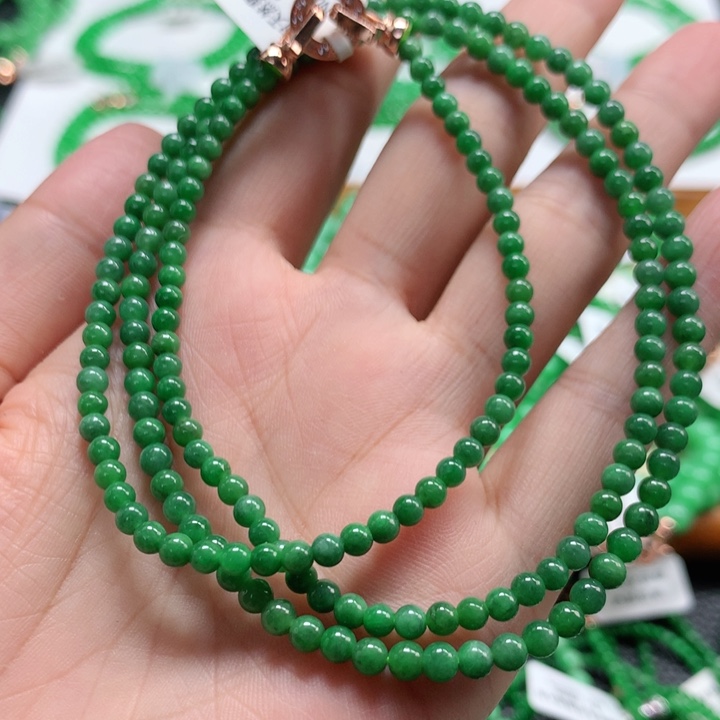 翡翠未镶嵌手链翡翠