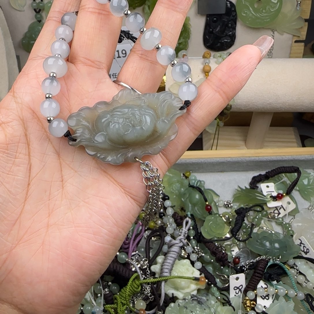 蛇纹石玉岫玉未镶嵌