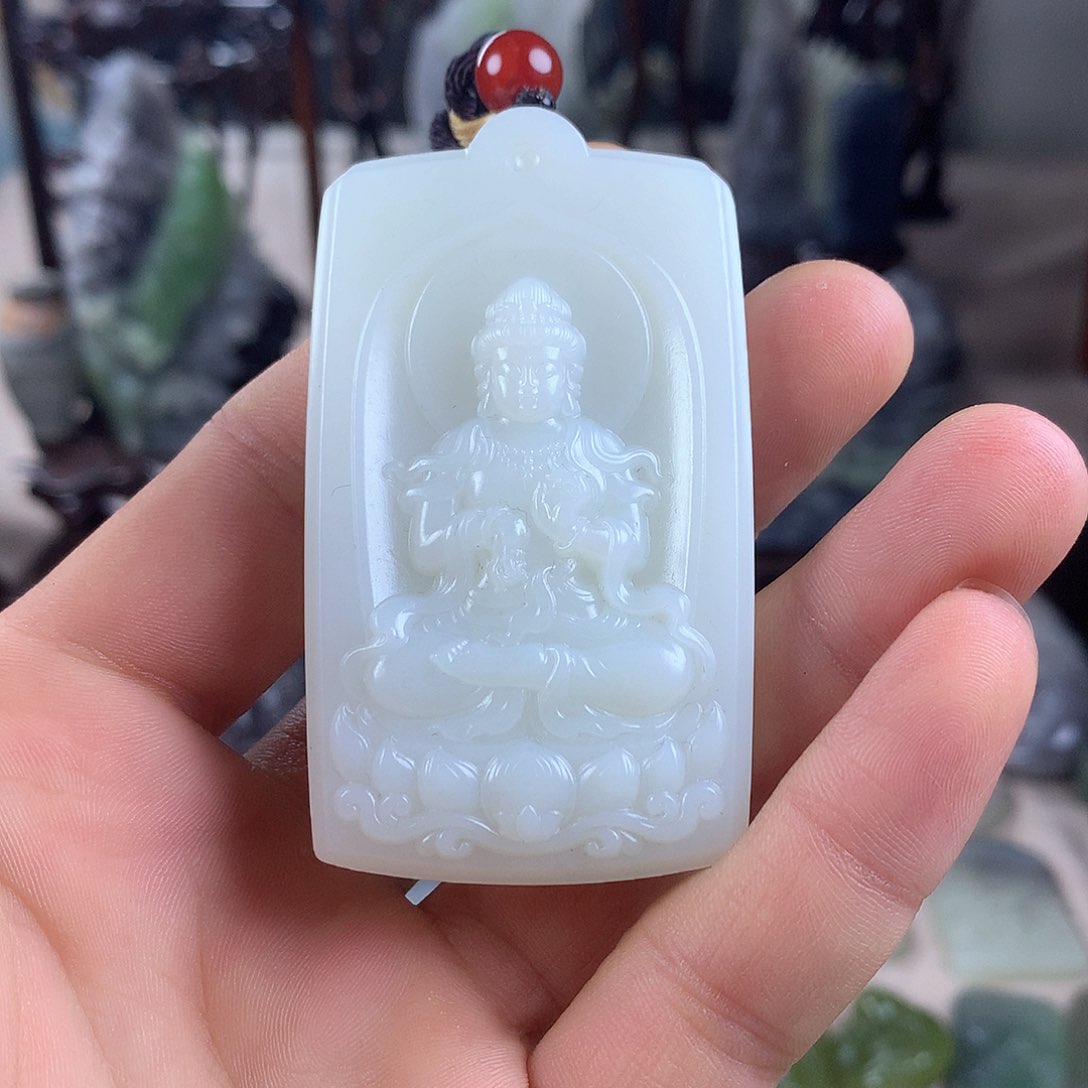 颈饰未镶嵌和田玉H*、