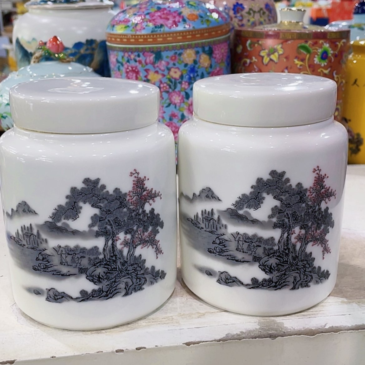 【闪购商品】罐陶瓷茶叶罐密封罐