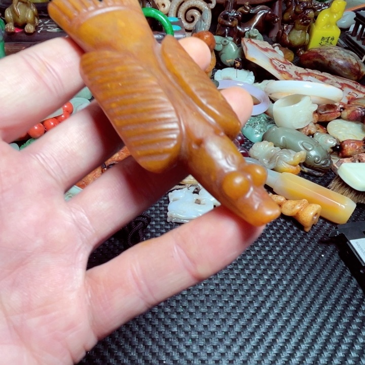 滴血莲花菩提把件