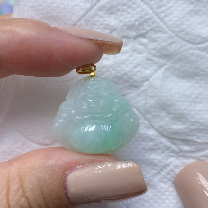 颈饰未镶嵌翡翠佛公