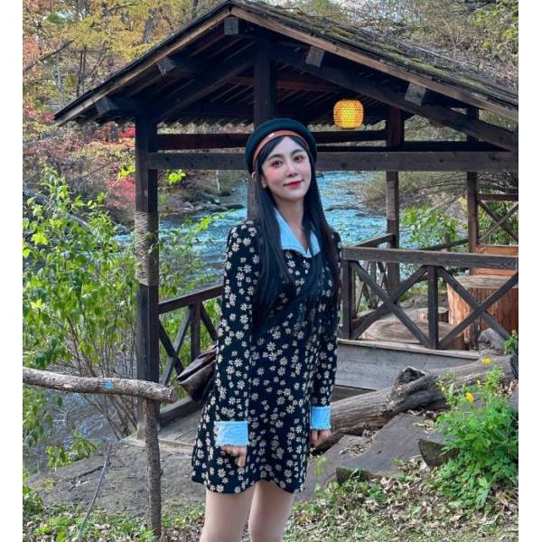 妃鱼/谬谬/粘胶纤维/连衣裙/95新/凡2/4