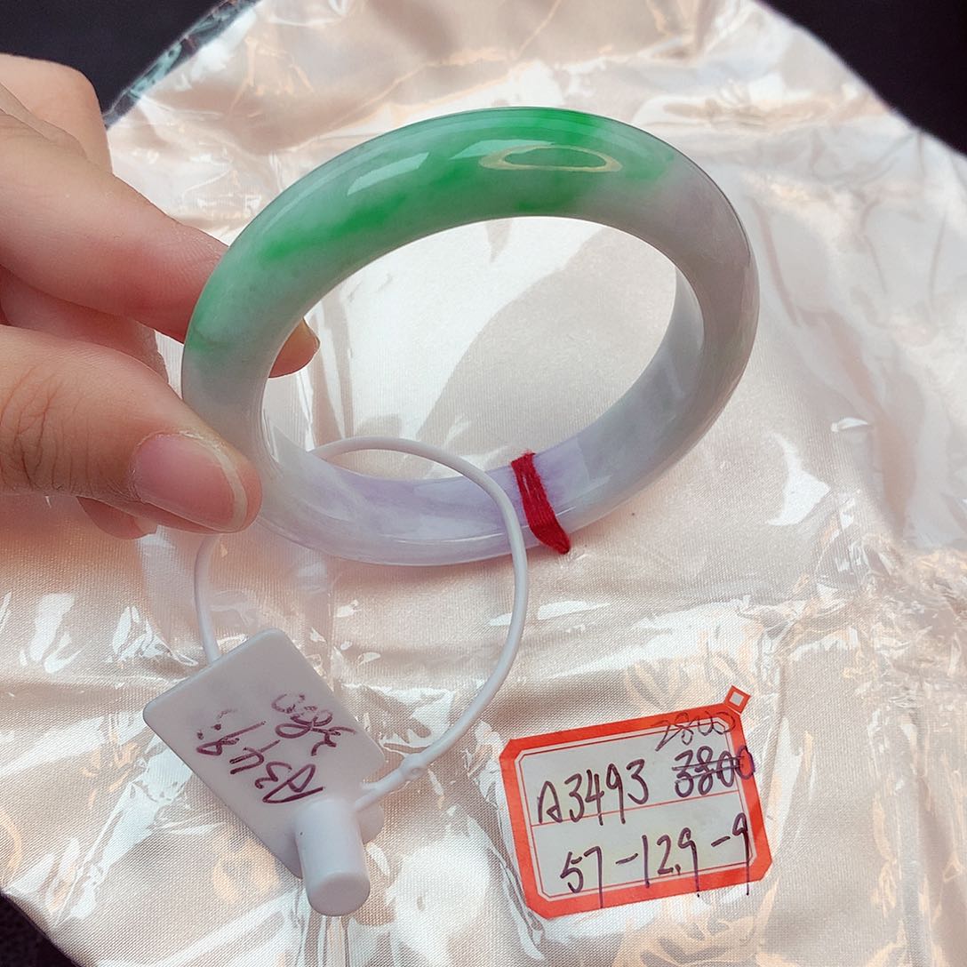 翡翠未镶嵌手镯缅甸翡翠