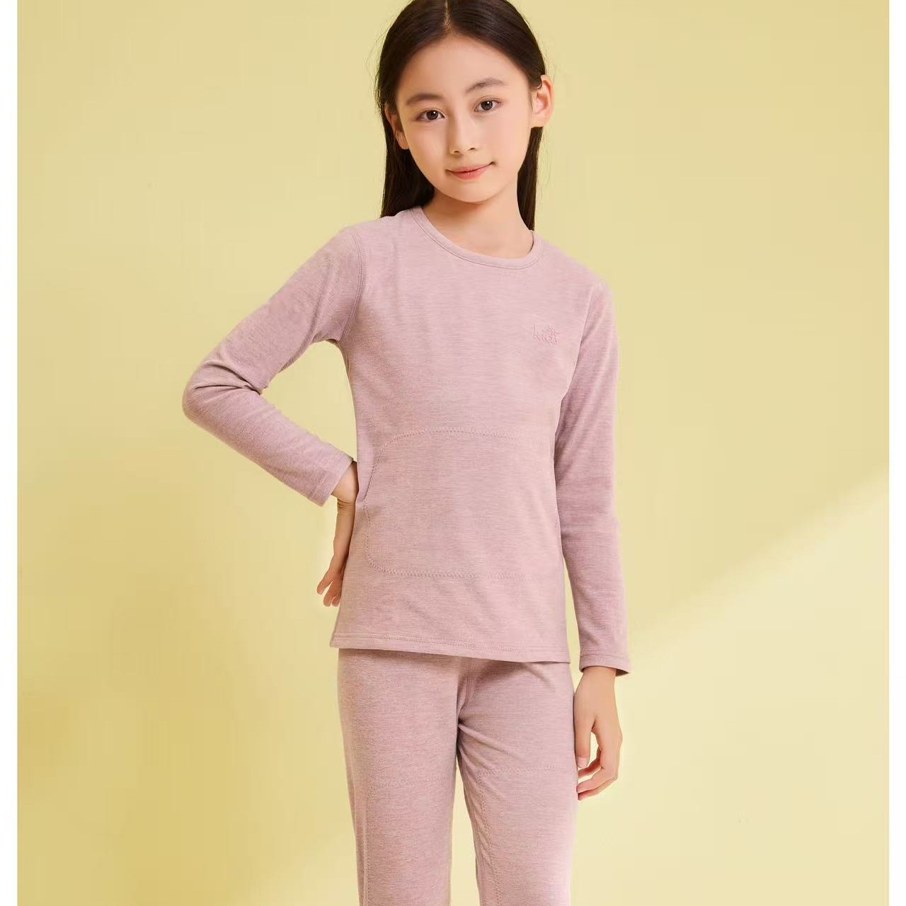 中童秋冬科技保暖内搭纯棉内衣