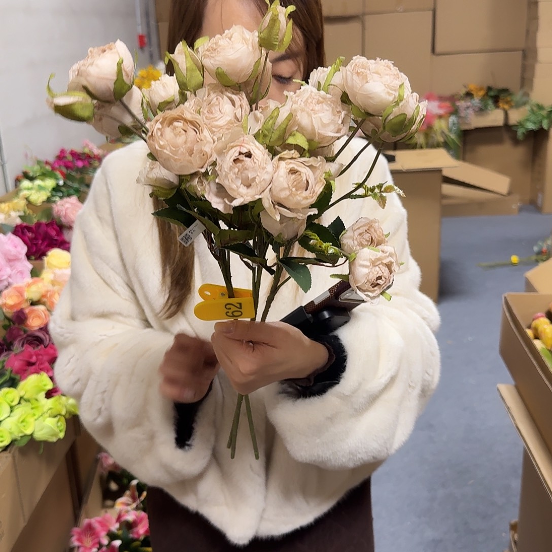 62号「闪购」仿真花，公主请下单