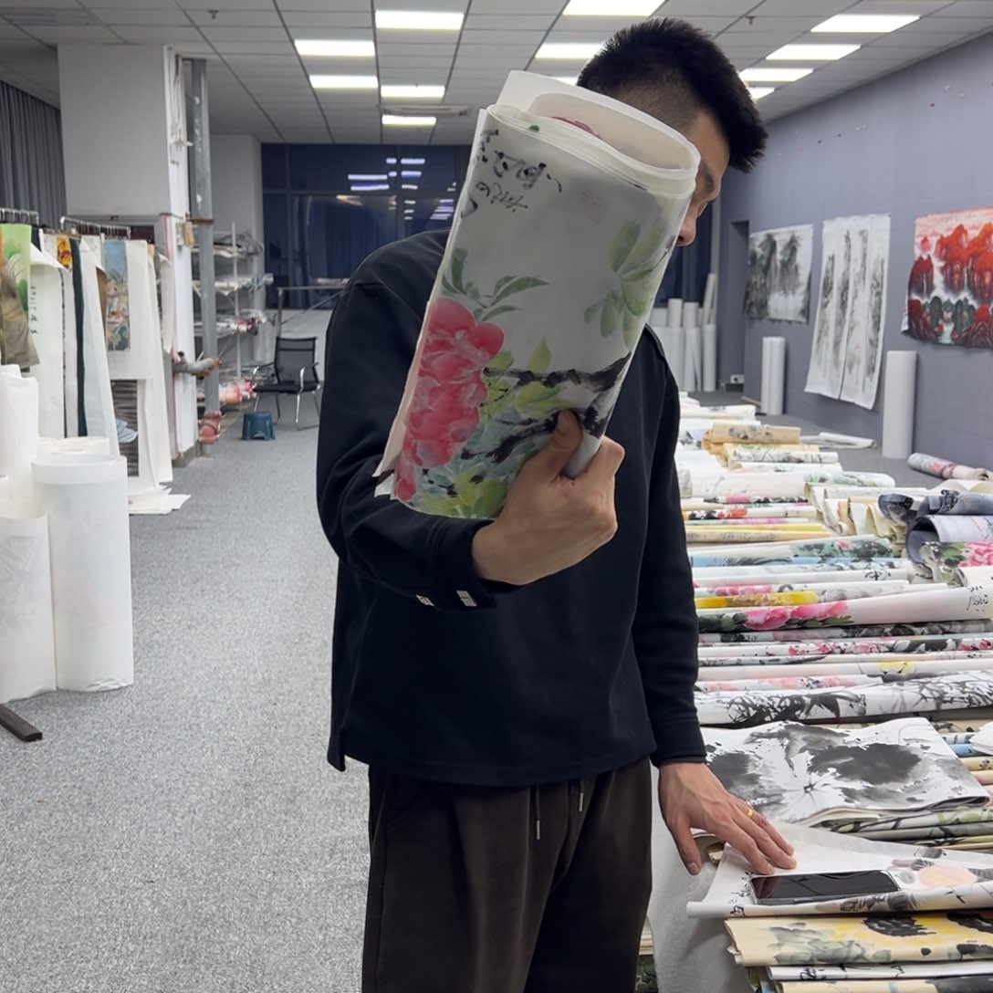 国画纯手绘字画宣纸