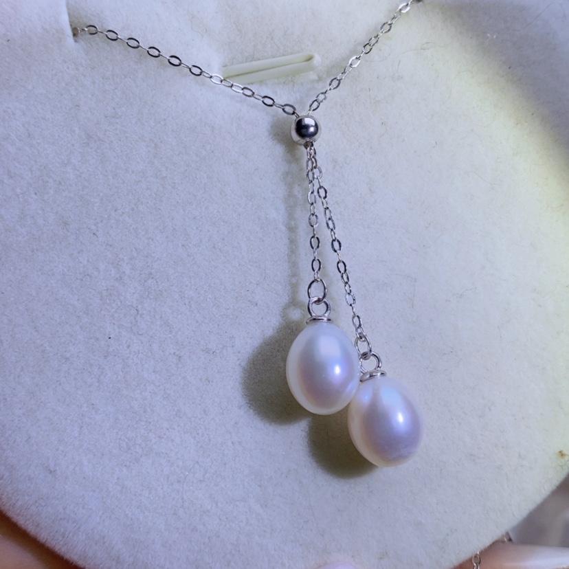 【闪购商品】淡水珍珠天然珍珠（微瑕）银S925镶嵌