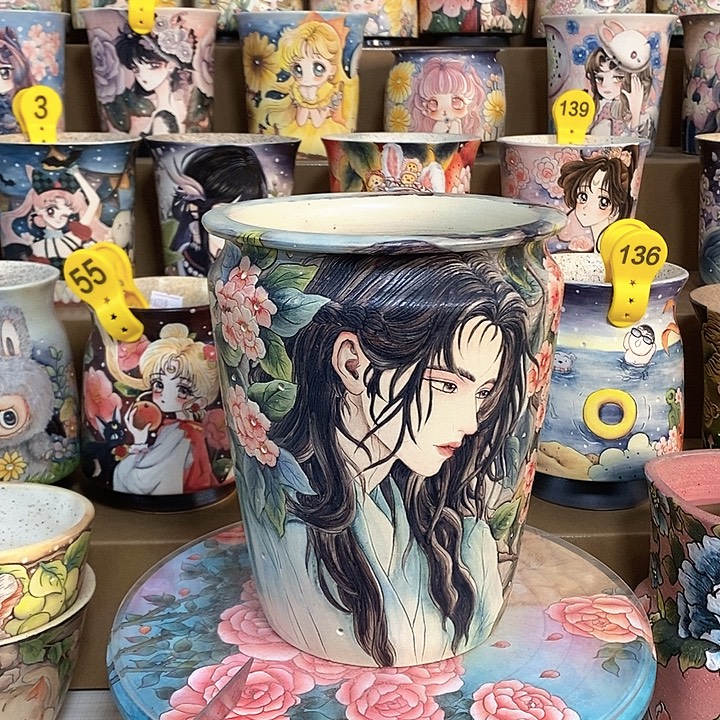 景德镇精品js美盆