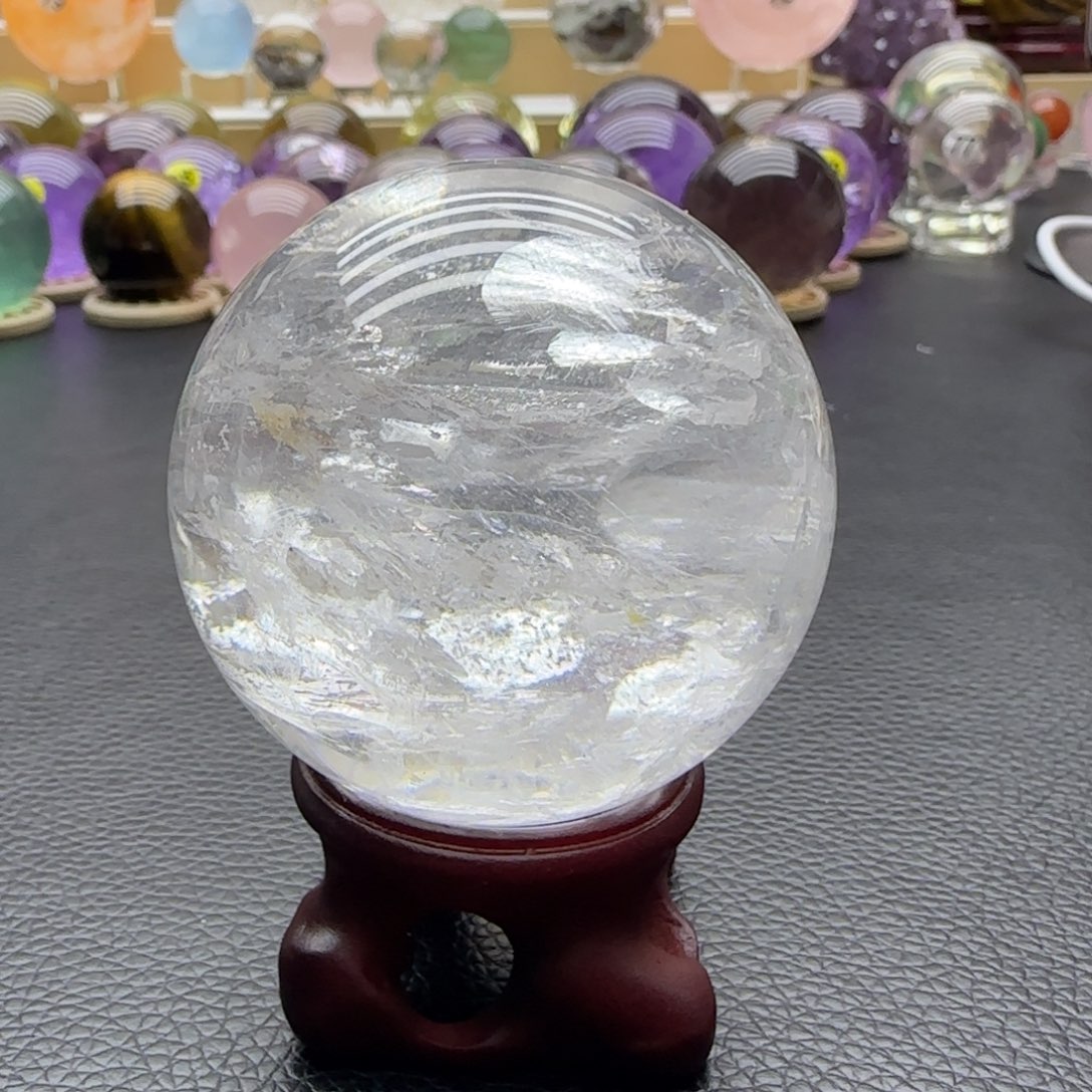 珠宝半成品水晶未镶嵌54.6mm