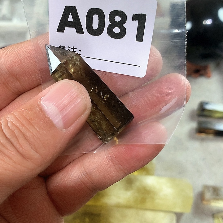 水晶天然水晶柱子A081未镶嵌依****货