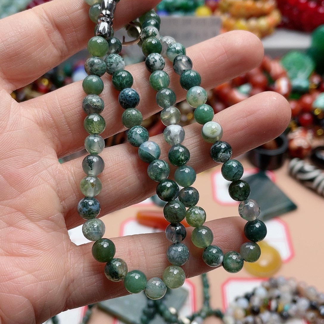 玛瑙/玉髓颈饰合金明**空