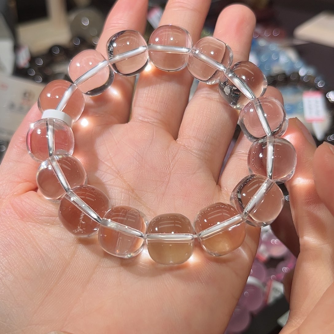 【闪购商品】水晶手链未镶嵌手串14.5