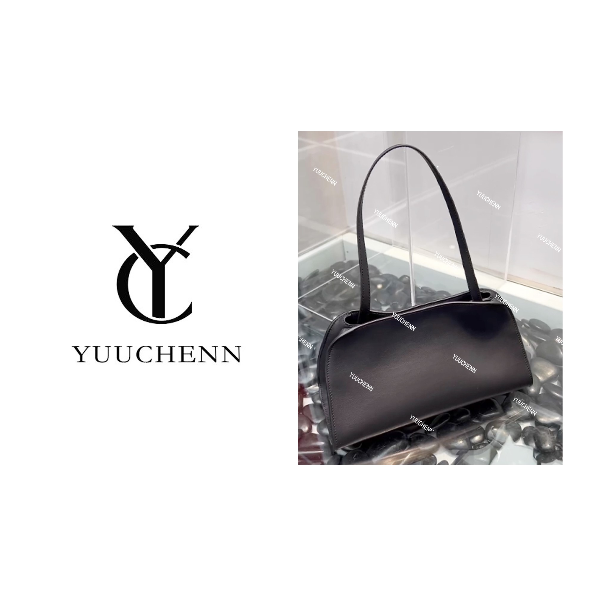 YUUCHENN/28cm原创设计高定真皮包 HH5731