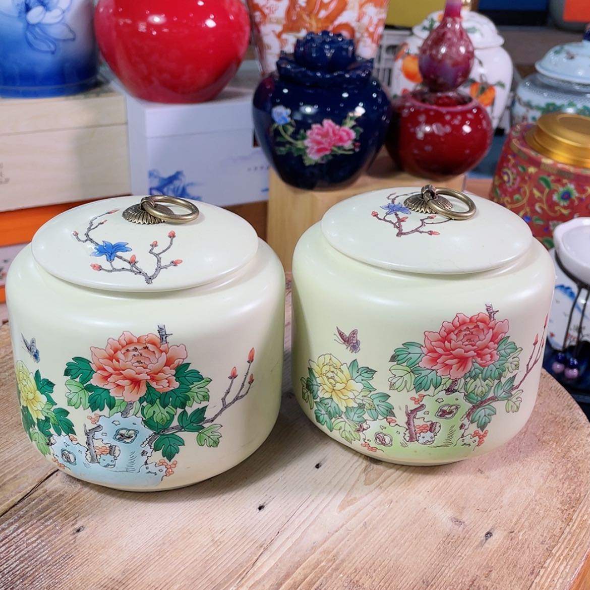 【闪购商品】罐陶瓷茶叶罐密封罐