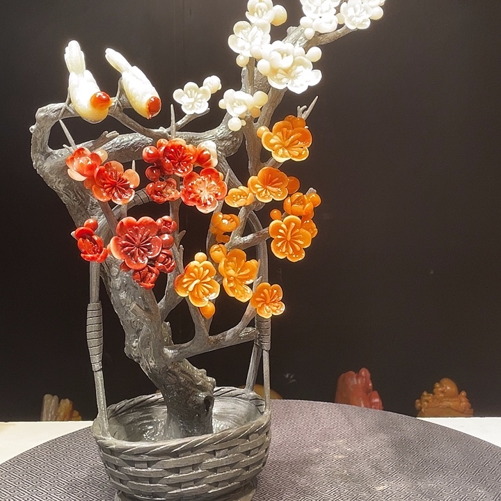 和***谐寿山石山水画创作背景