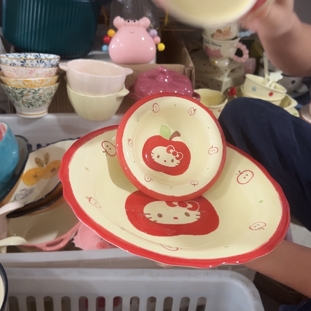 瓷片苹果3件套正品