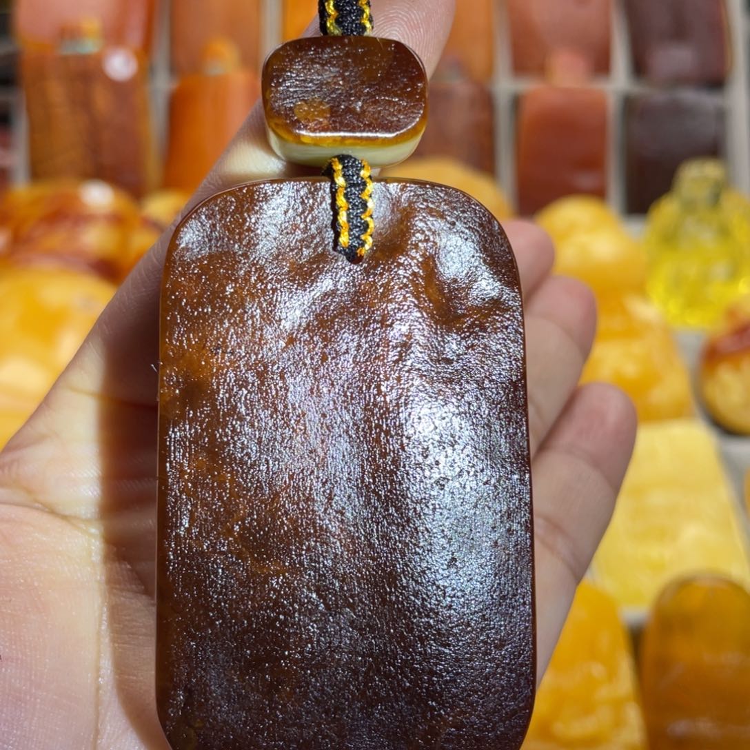 定制琥珀未镶嵌定制款天然琥珀蜜蜡