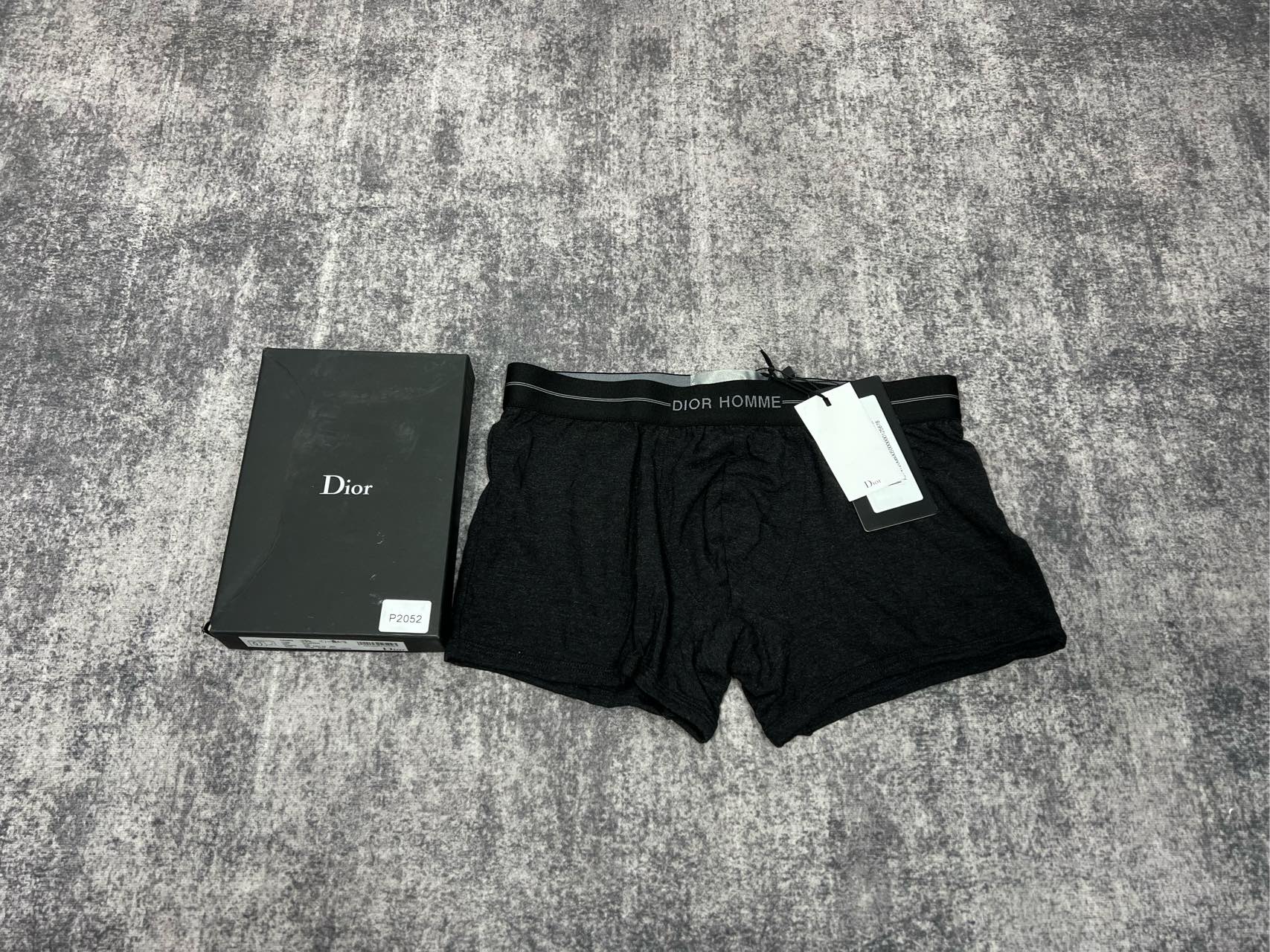 未使用 DIOR/迪奥 DIOR迪奥平角内裤 46/48码 全新配件齐 福利品