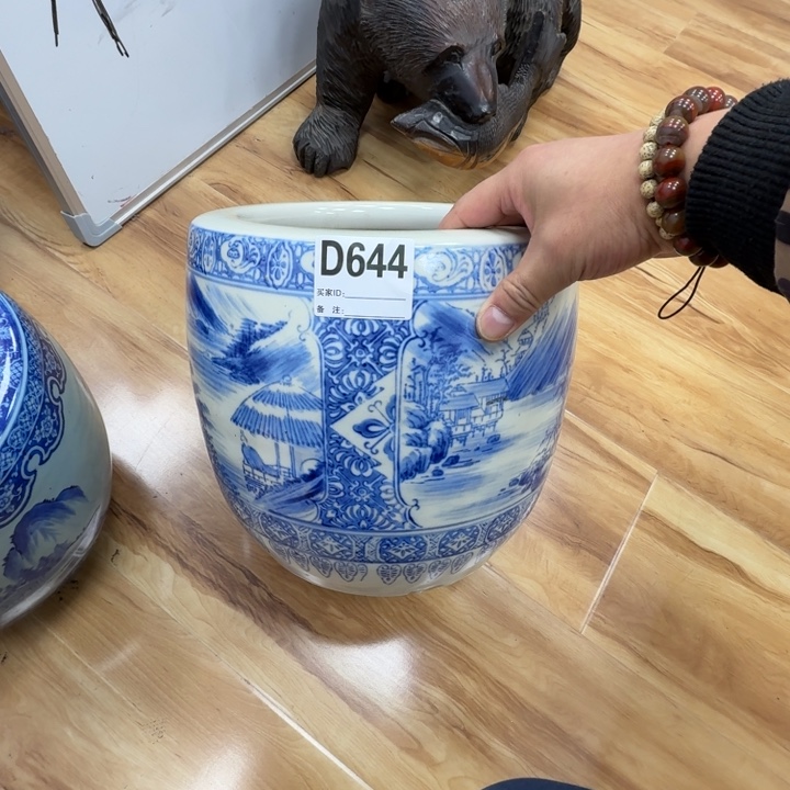 瓷片工艺品摆件瓷器摆件正能量