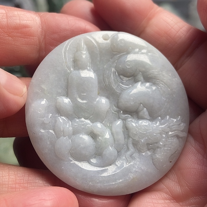 翡翠吊坠(不含链)未镶嵌