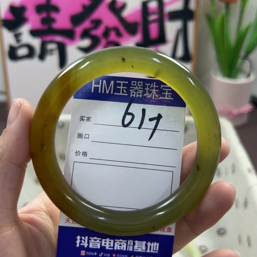 蛇纹石玉手镯未镶嵌117