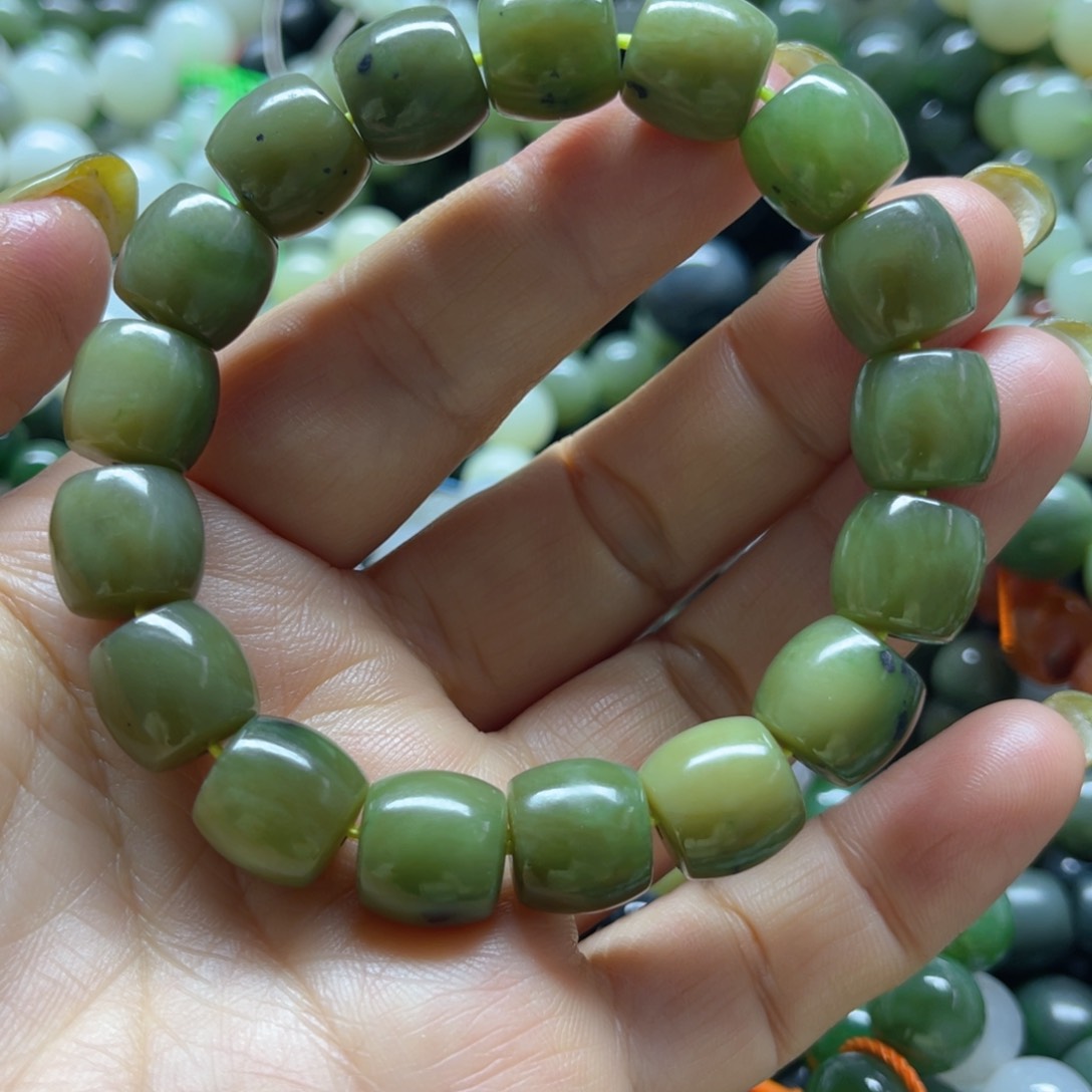 和田玉手链未镶嵌