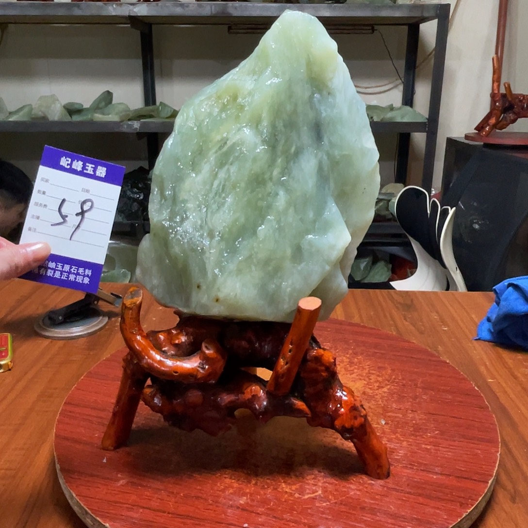 叁***_蛇纹石玉未镶嵌原石 59