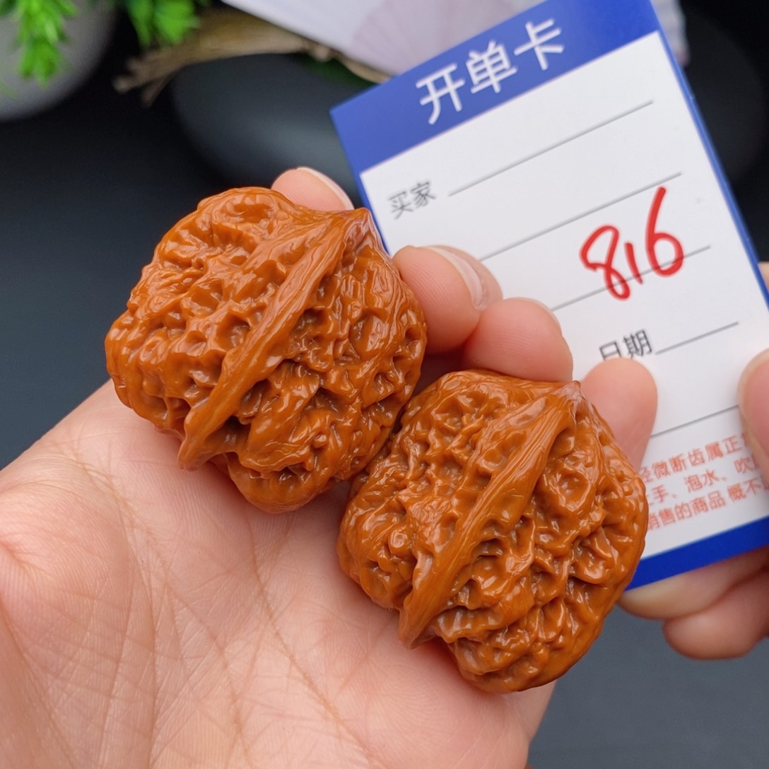 文玩核桃把件36将军816