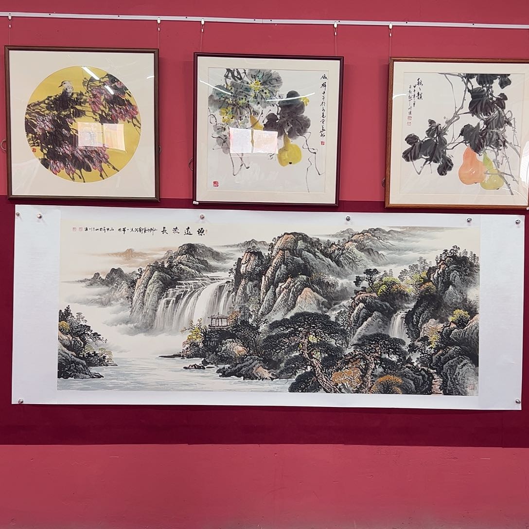 国画酒*窝李川浦画家作品