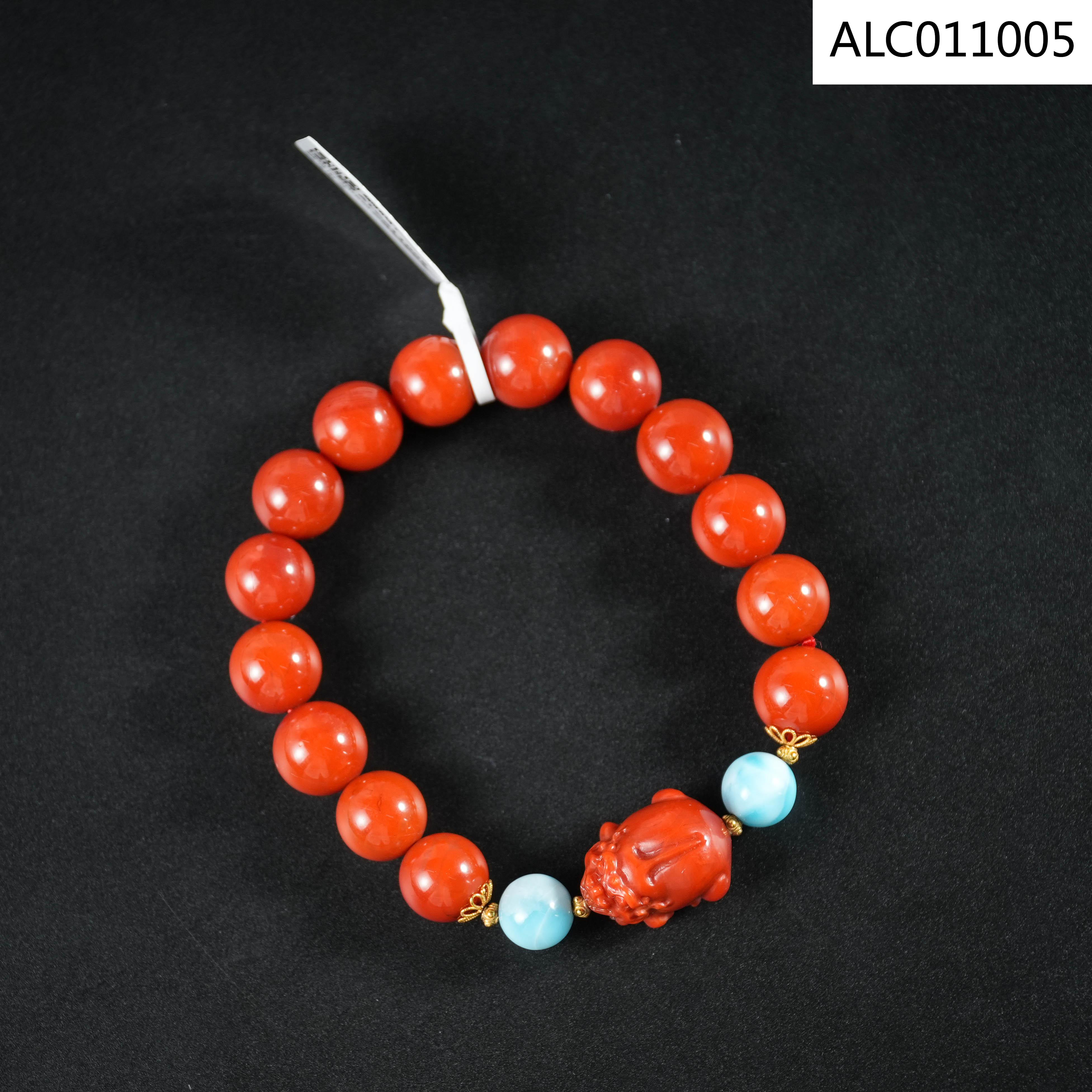 【老掌柜讲珠宝】南红貔貅手串  ALC011005