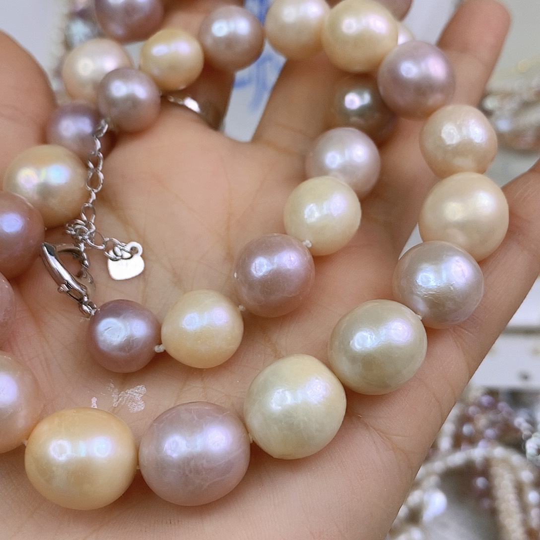 淡水珍珠颈饰未镶嵌啊*