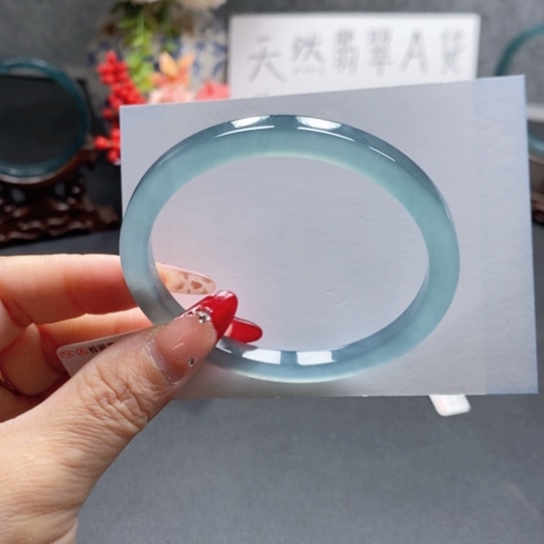 翡翠手镯未镶嵌58尺寸