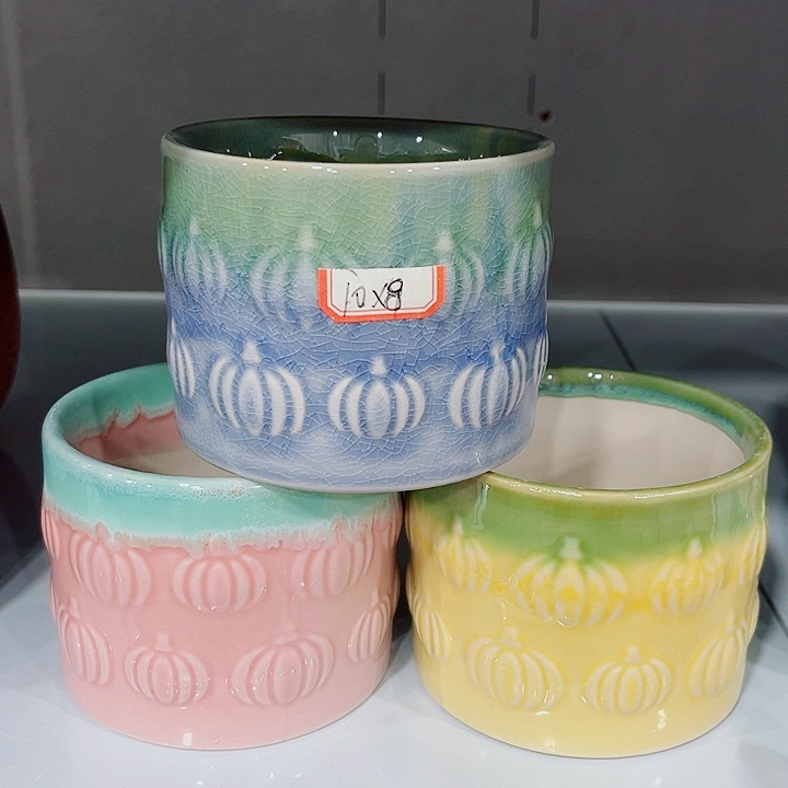 多肉陶瓷花盆满10元包邮