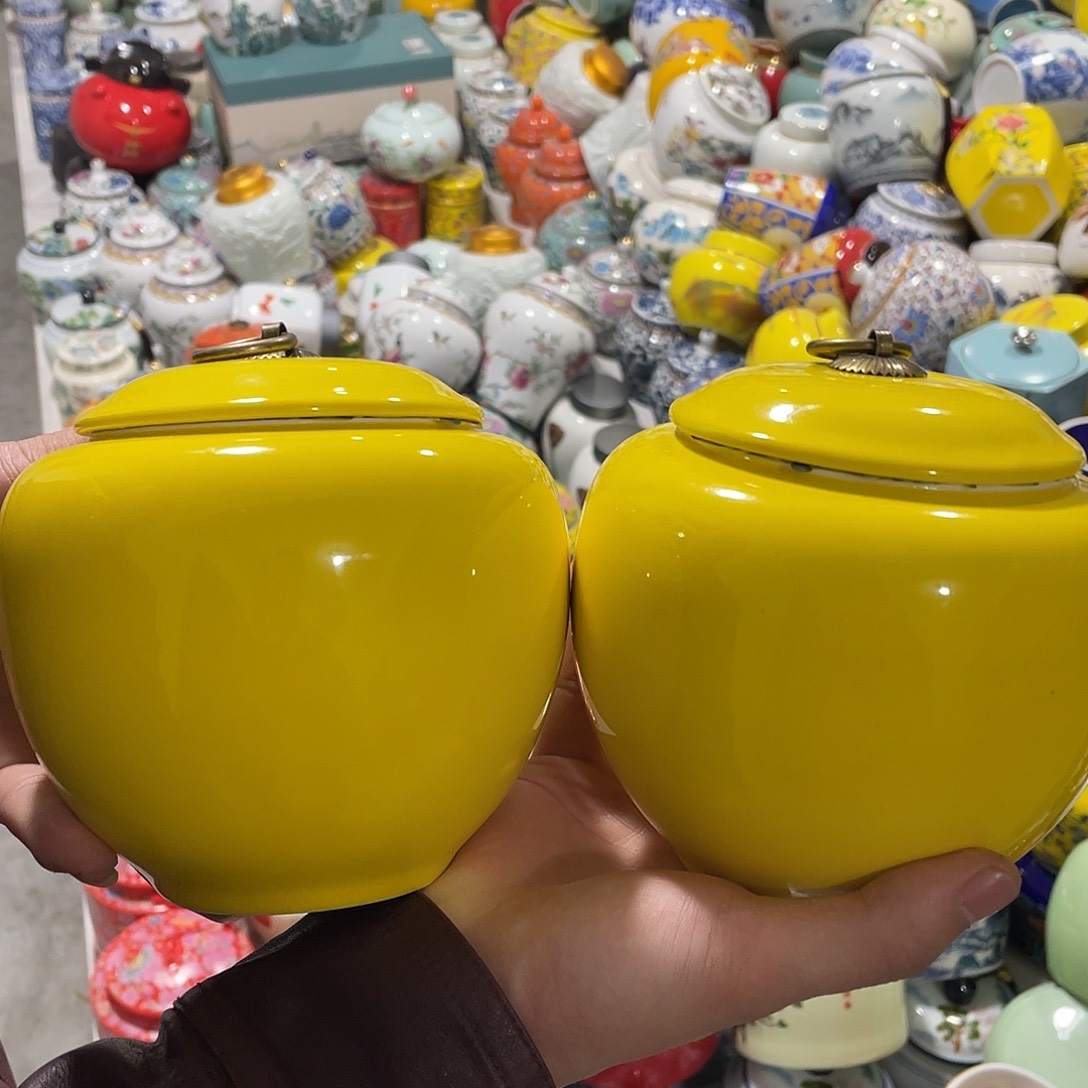 陶瓷罐茶叶罐密封罐