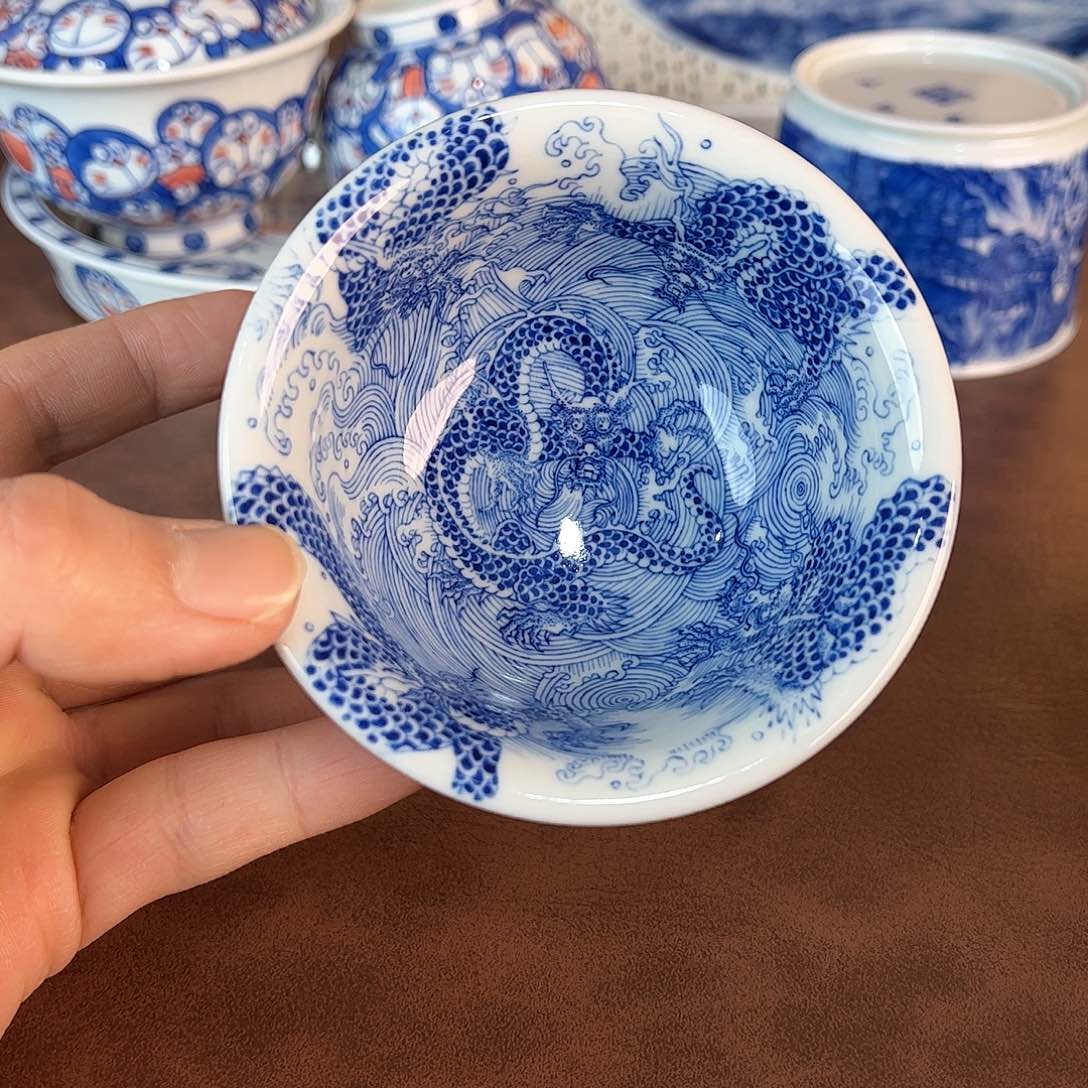 杯景德镇全手工手绘陶瓷