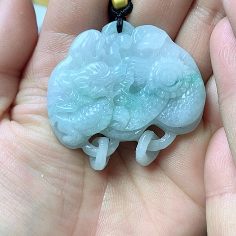 翡翠颈饰未镶嵌天然缅甸翡翠a货