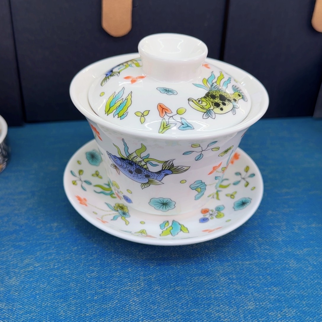 这些盖碗真好看！！！