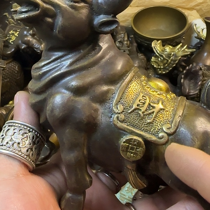 青铜摆件 诚信经营