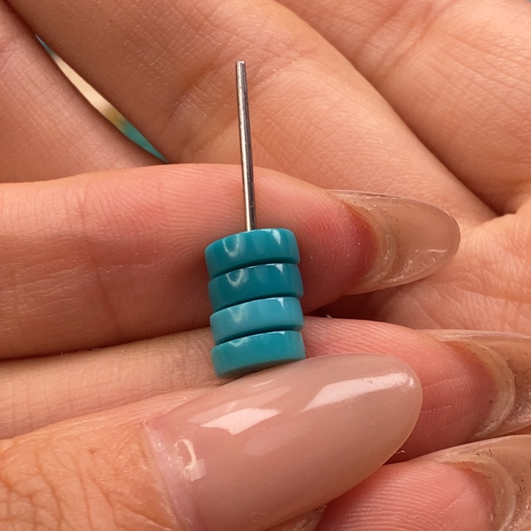 未镶嵌绿松石挂件想**