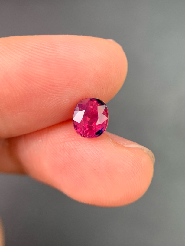 H1038347无烧winza红宝裸石1.18克拉5.29×6.11×4.1GFCO证书