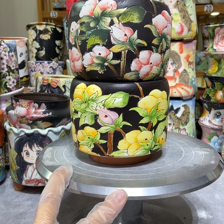 景德镇艺术手绘作品