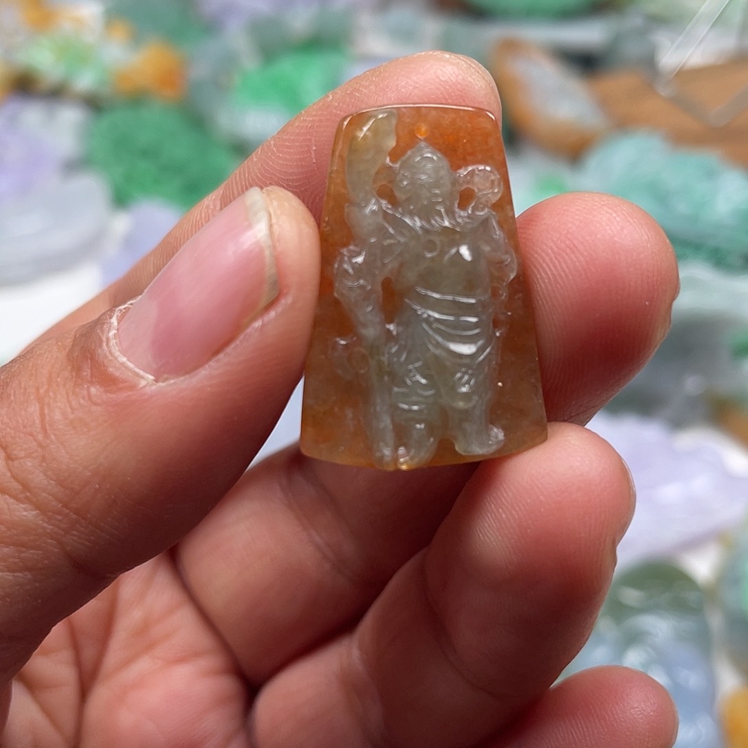 颈饰未镶嵌翡翠翡玉缘翡翠