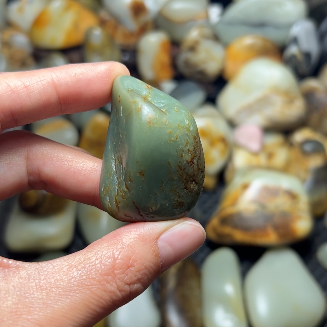 和田玉（青玉）B84未镶嵌