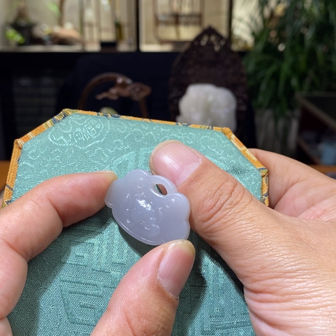 和田玉挂件未镶嵌#