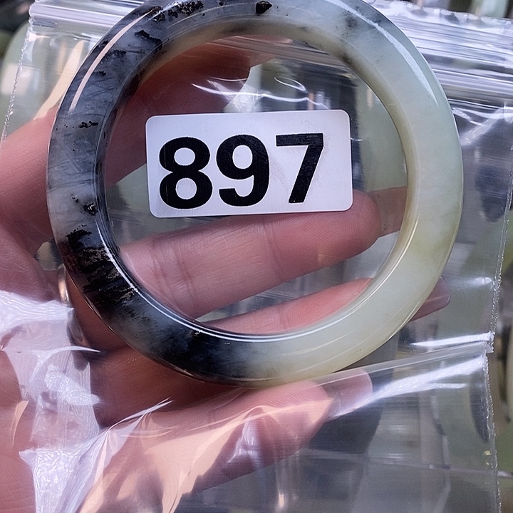 金***贵蛇纹石玉未镶嵌手镯