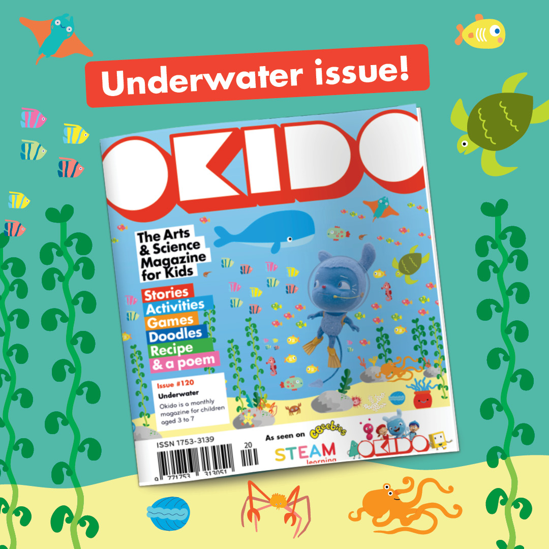 玩学岛 · OKIDO120期水下世界科普杂志（1本）