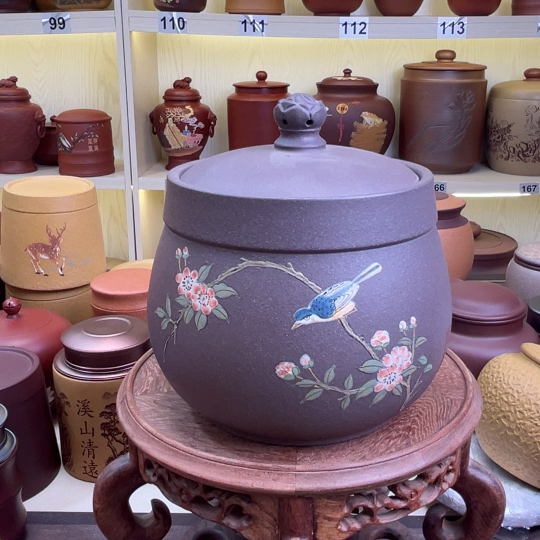 紫砂茶叶罐茶叶罐